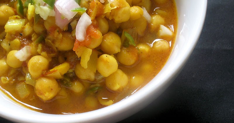 Spicy Sour Chickpea Masala