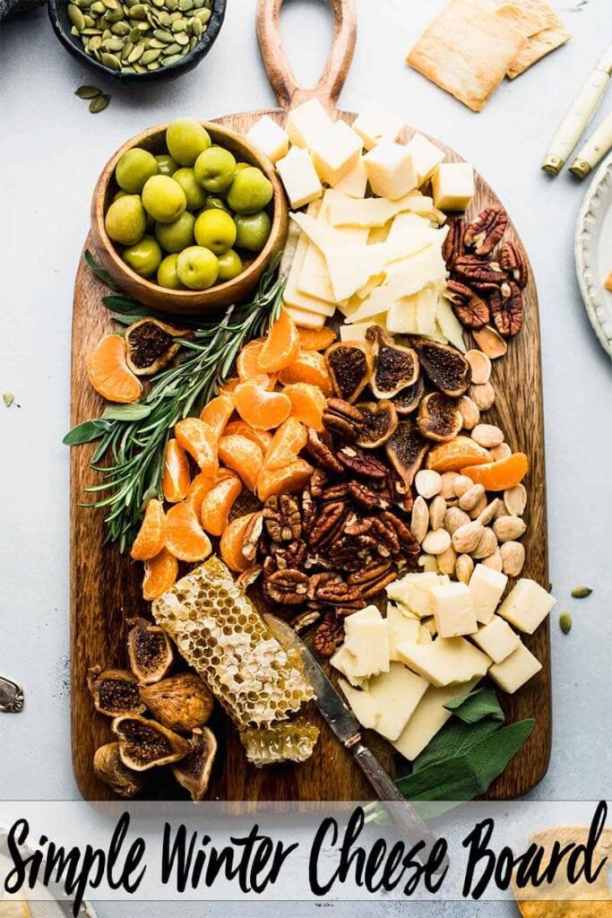 Simple Winter Cheese Board Ideas