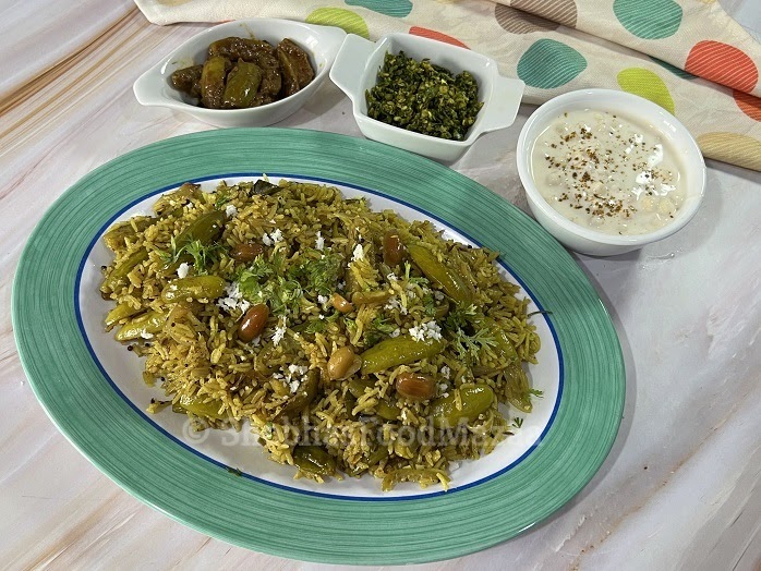 Tendli Bhaat / Kundru Pulao / Ivy Kaleis Pilaf