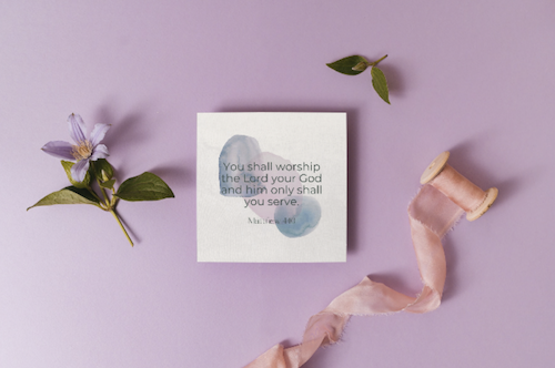 Embracing Lent: A Spiritual Journey With Scripture Memorization Cards - Godspacelight