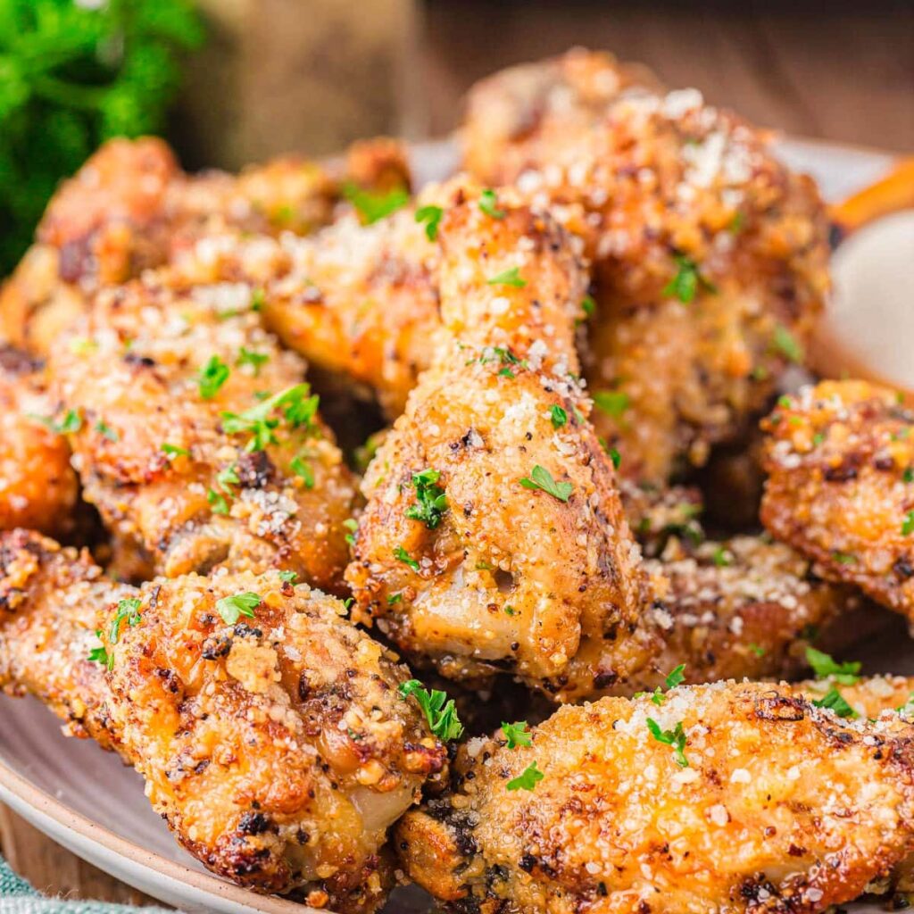 Garlic Parmesan Wings