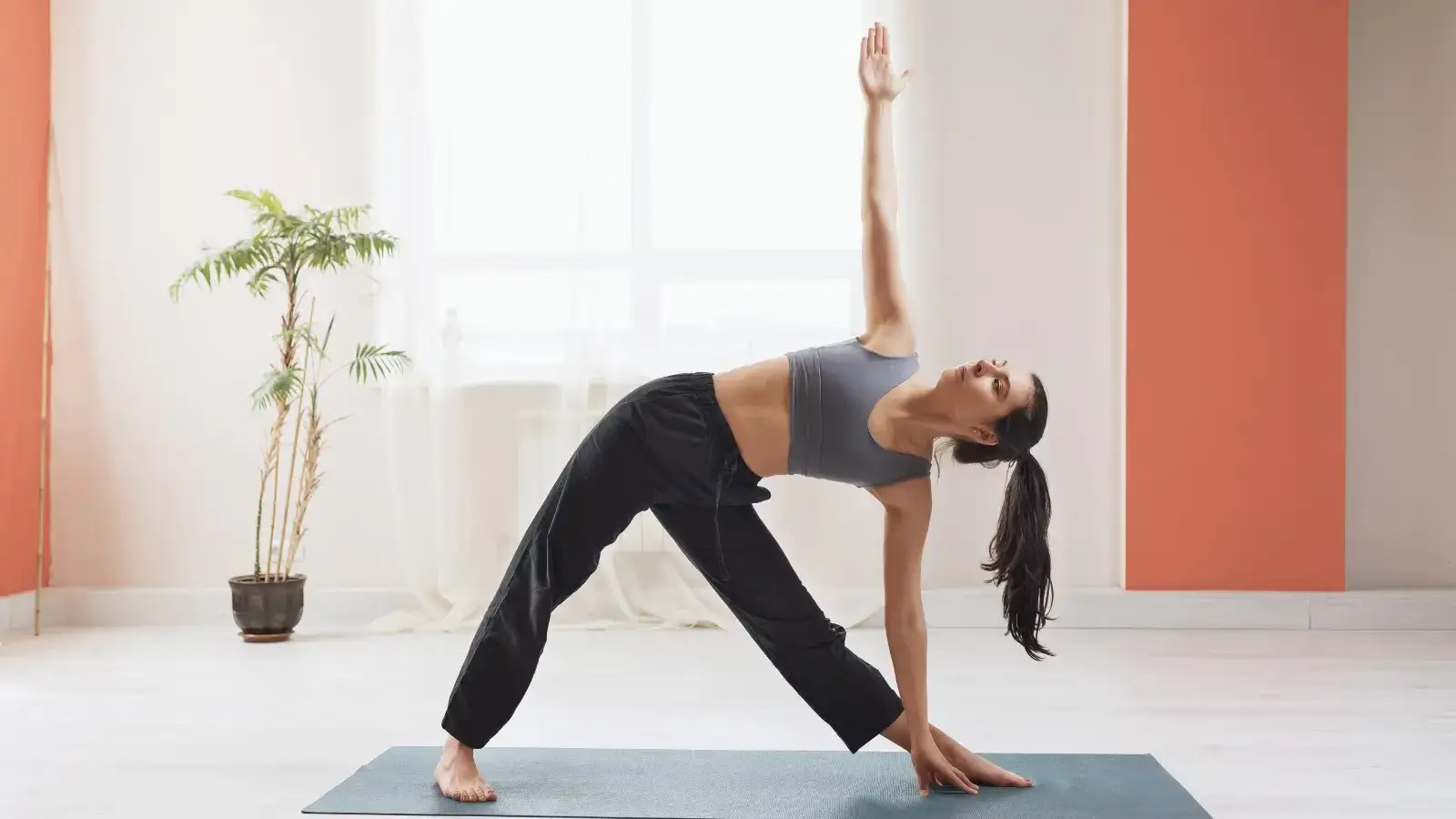 Triangle Pose (Trikonasana)